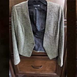 Metallic blazer